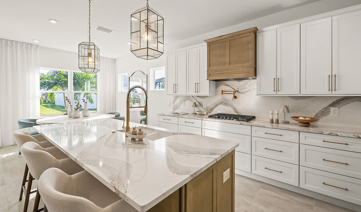 model home kitchen in bradenton