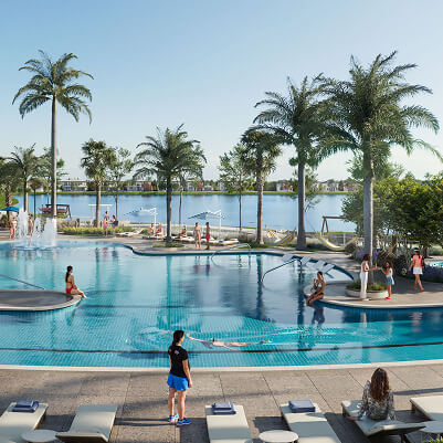 Seaflower community pool rendering