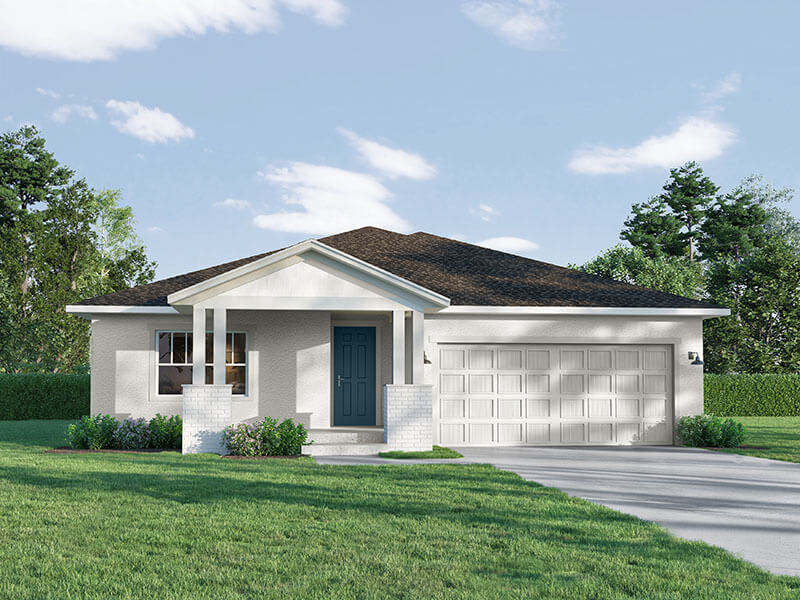 Cardel Homes Seaflower Front Coral Craftsman Floor Plan