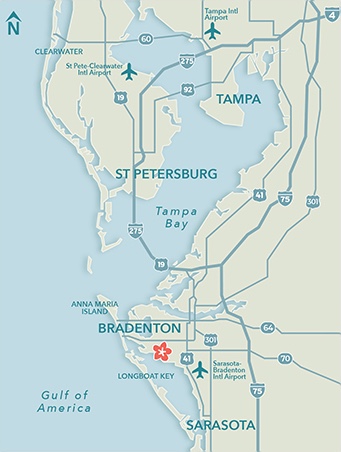 Seaflower Community location in West Florida Map
