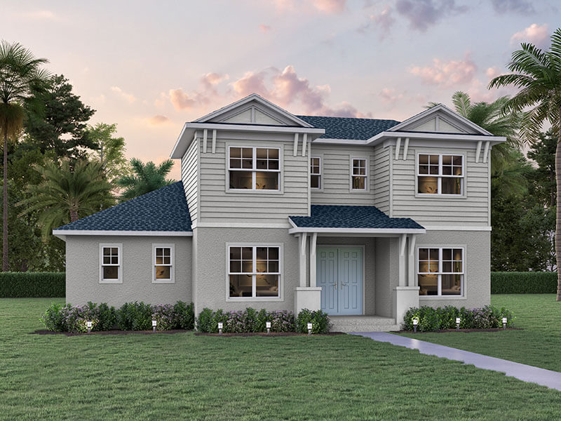 Seaflower home showcase Cardel Homes coastal floor plan