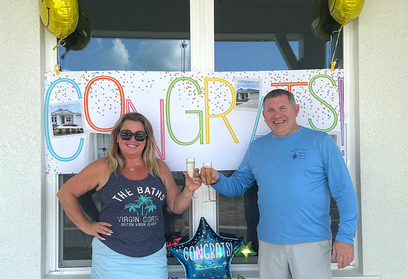 Tina and Ron Seaman, SeaFlower Community Residents